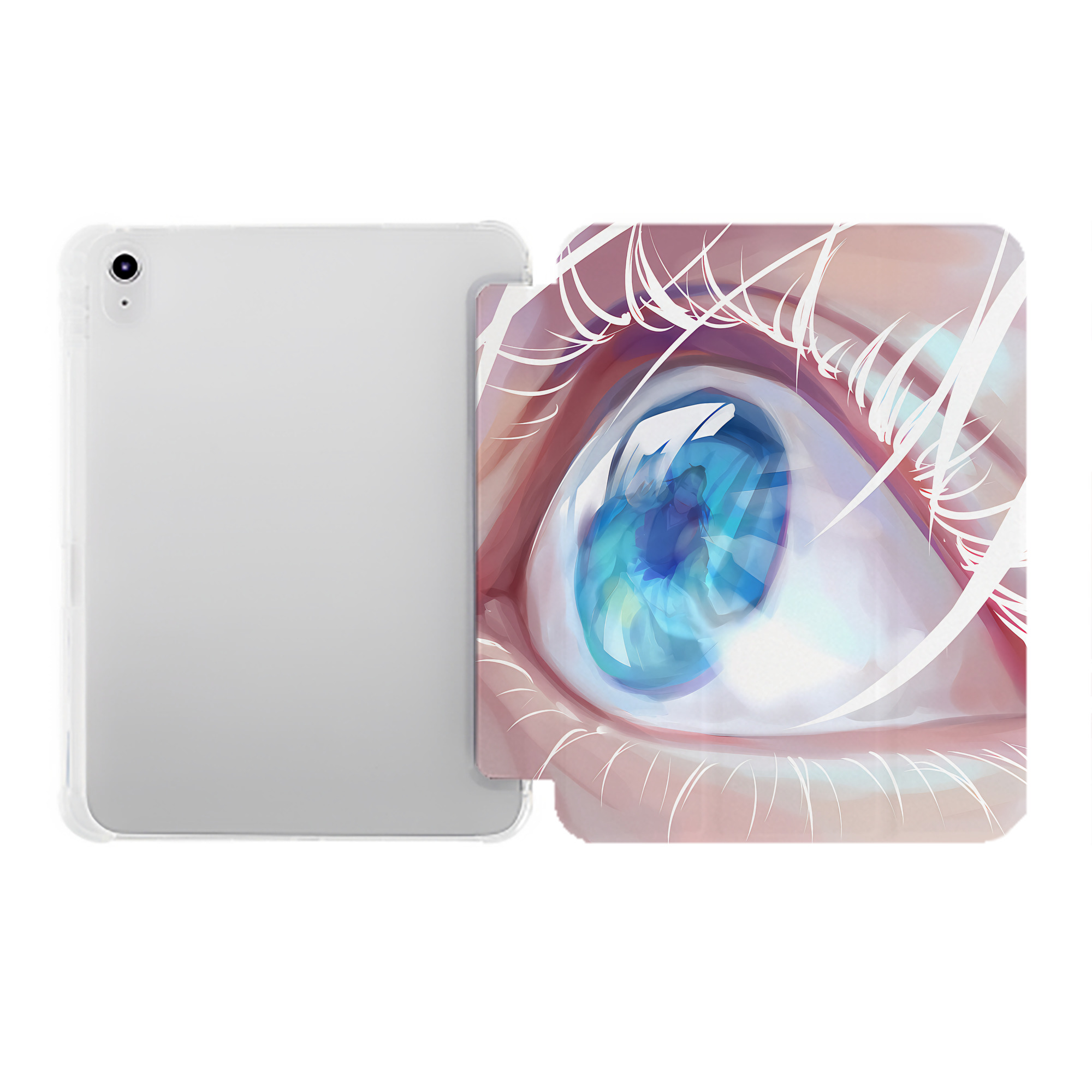 （画像用） SPY×FAMILY间谍家家酒 IPad ケース ペン収納付き 三つ折りスタンド PUレザー×シリコン 対応機種9.5/10.5/10.9インチ